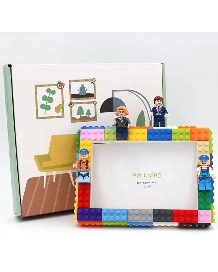 DIY Building Blocks Photo Frame ( Lego Theme )