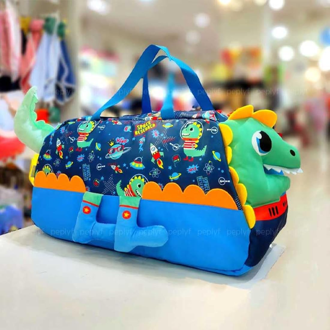 Duffle Bag Crocodile Print