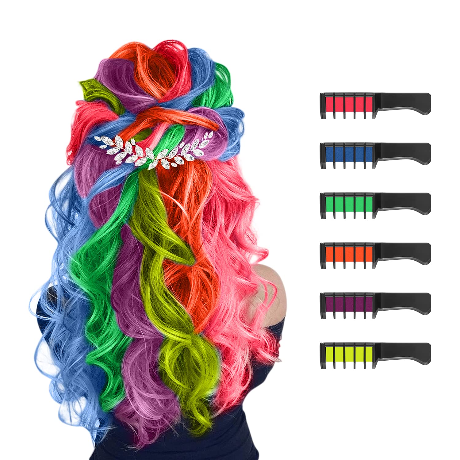Instant Hair Colour Comb set of 3
