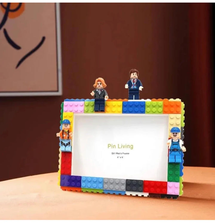 DIY Building Blocks Photo Frame ( Lego Theme )