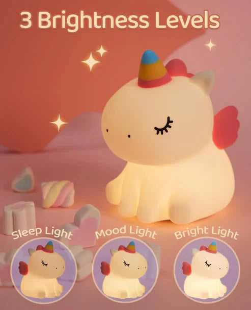 Unicorn Silicone Lamps With Touch Sensor