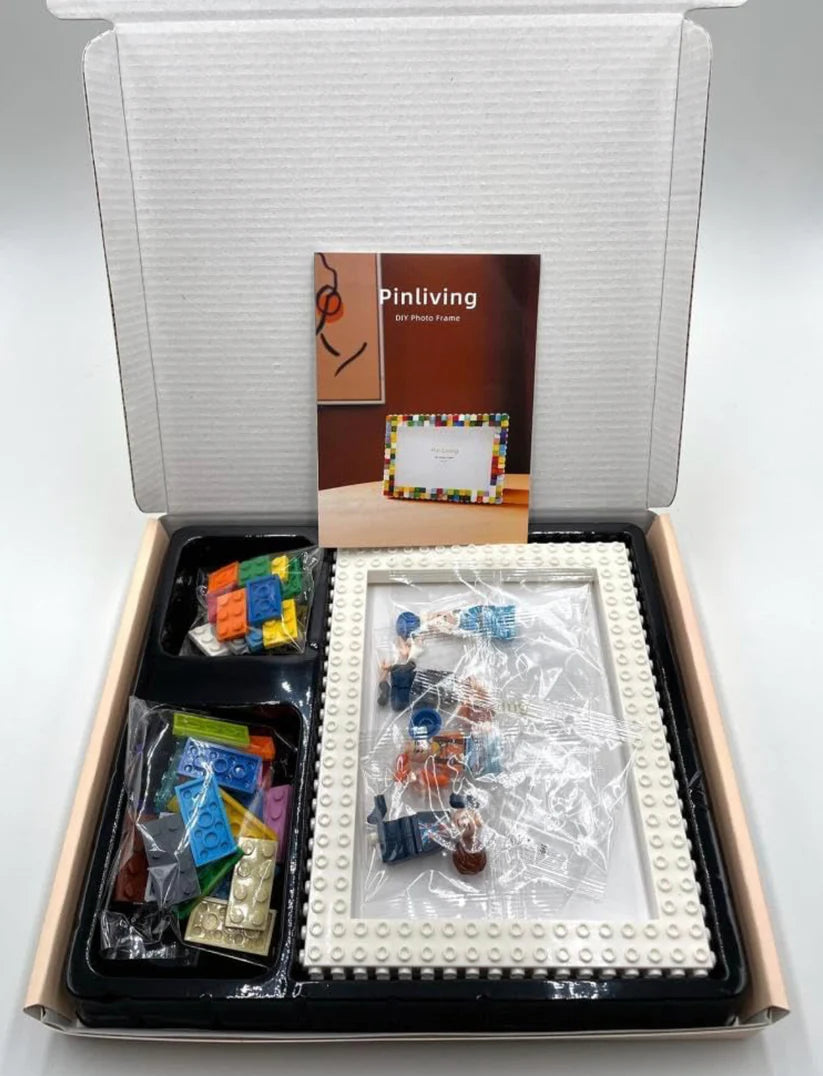 DIY Building Blocks Photo Frame ( Lego Theme )