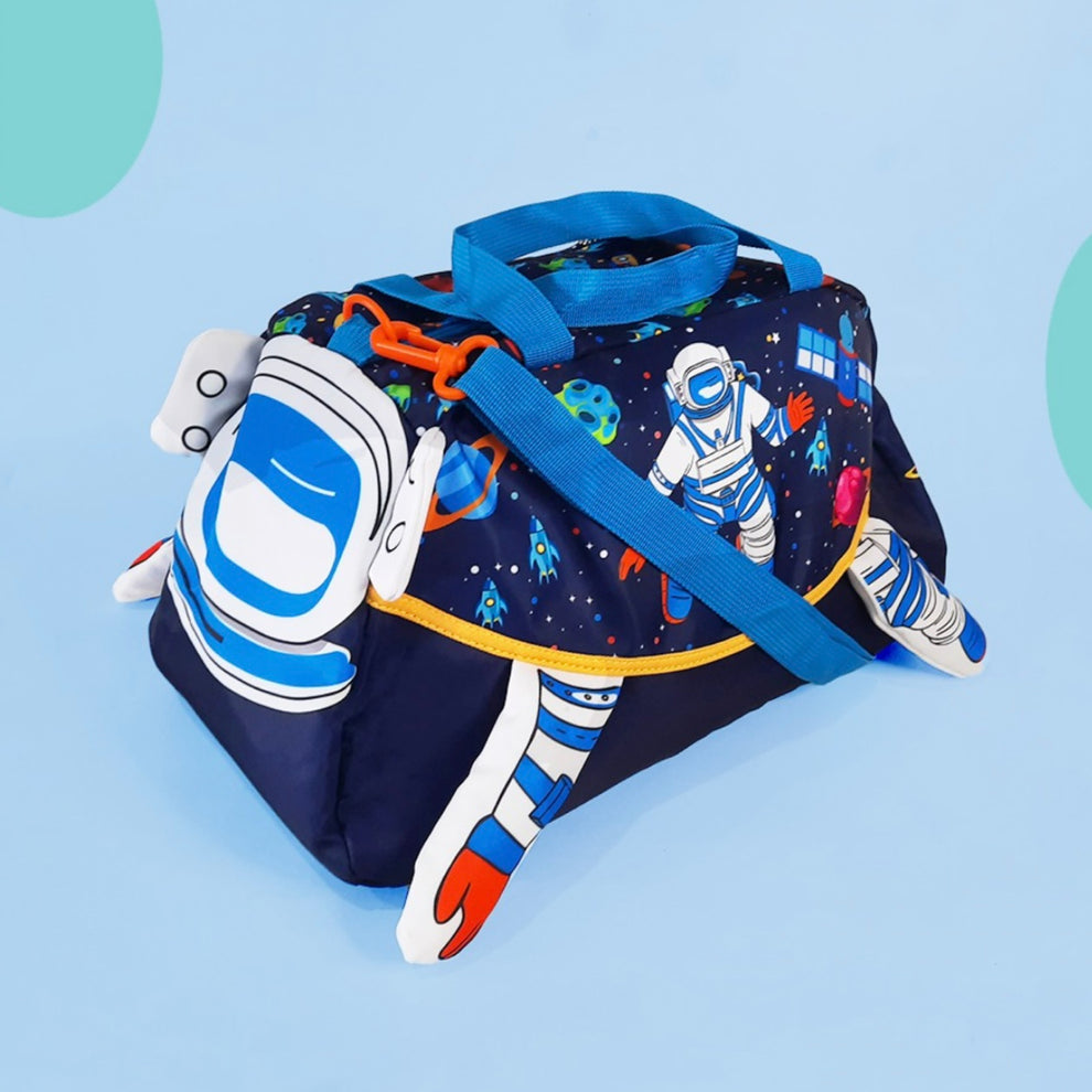 Duffle bags for Kids Space Print