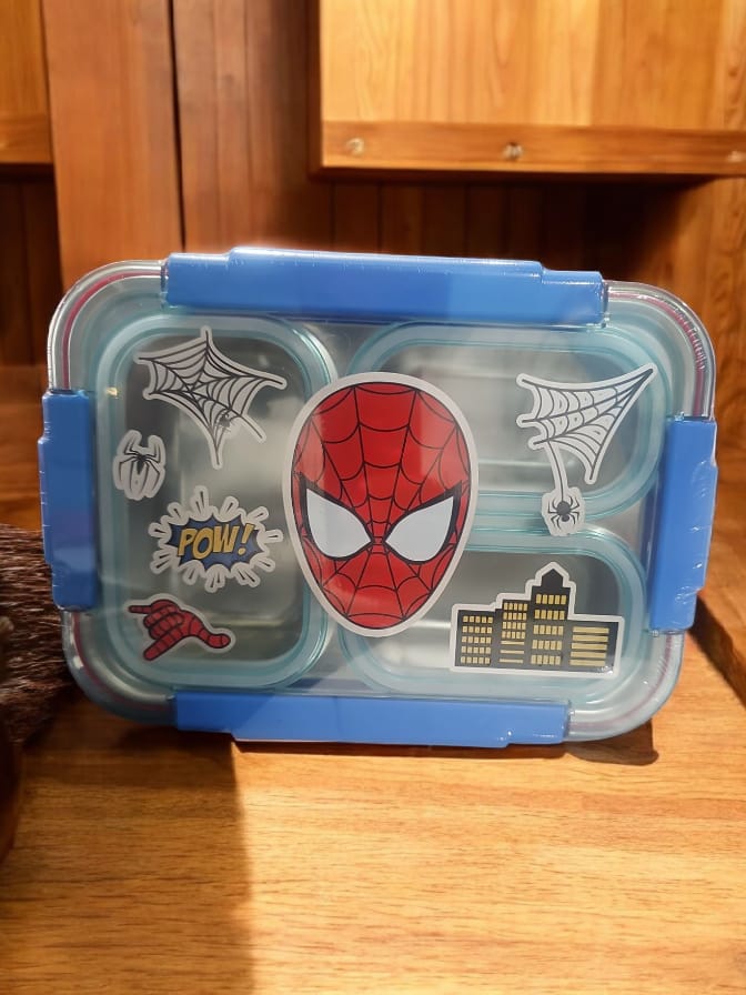 Avengers Stainless Steel Lunch Box 3 Compartments(2559)