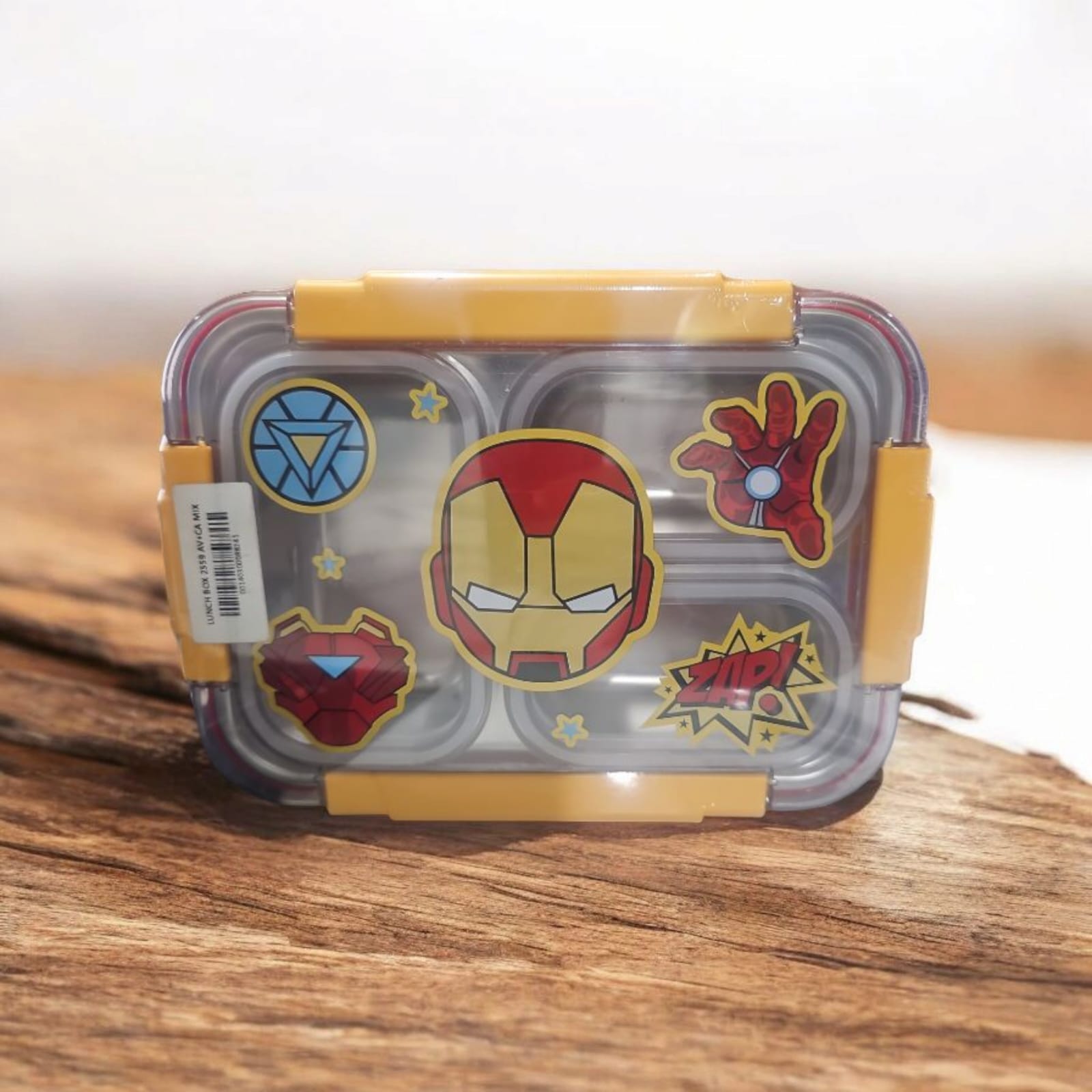 Avengers Stainless Steel Lunch Box 3 Compartments(2559)