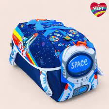 Duffle bags for Kids Space Print
