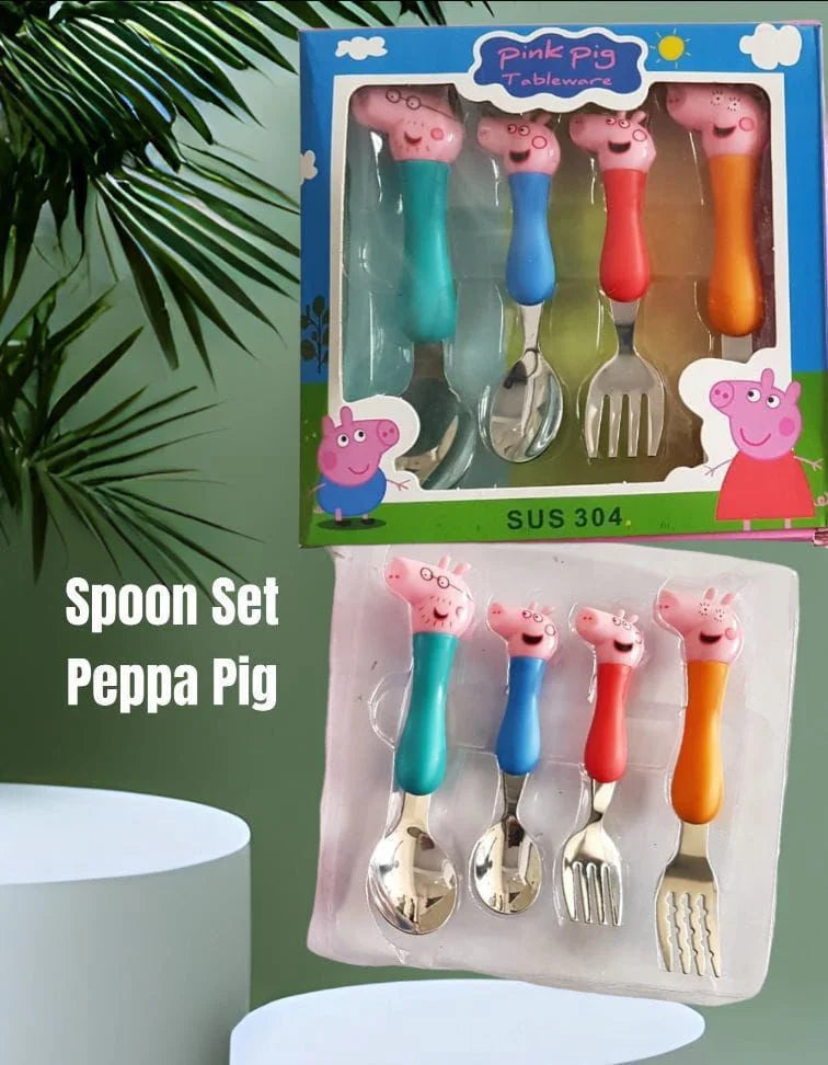 Peppa Pig Spoon And Fork Set