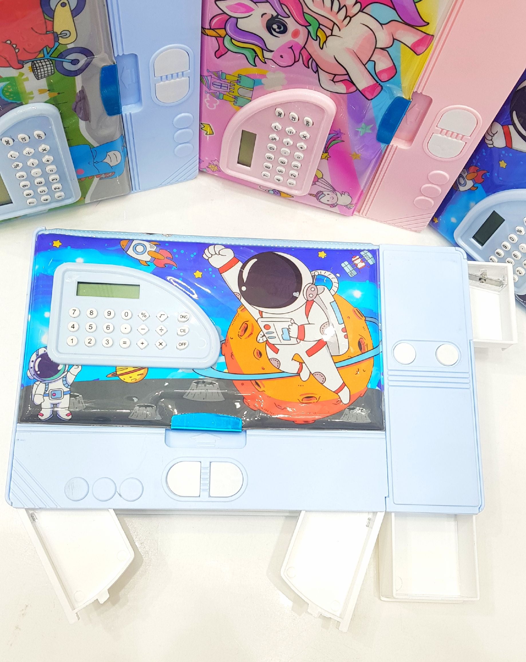 Pencil box big calculator