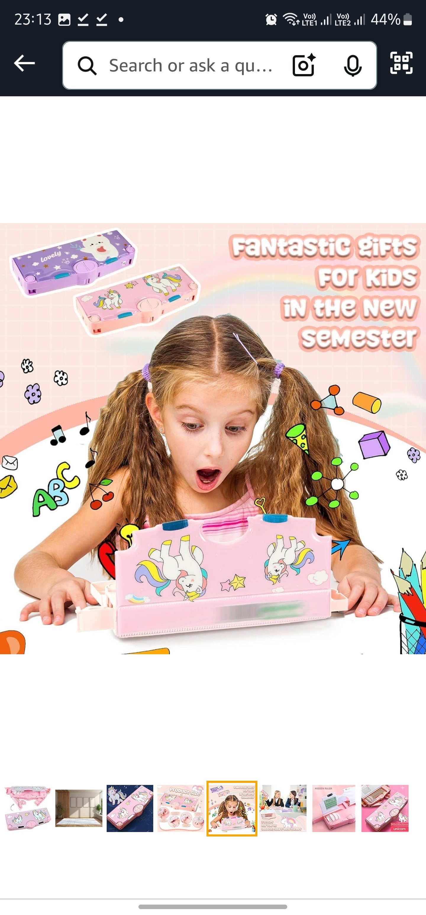 Magnetic Pencil Box for Kids(with art n craft kit)