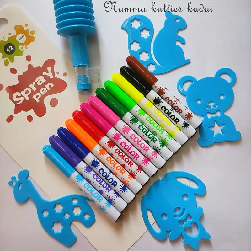 Spray Blow Pens