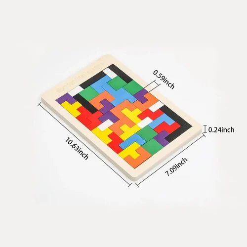 Wooden tetris