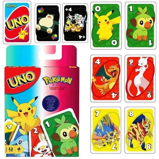 UNO Cards mix characters
