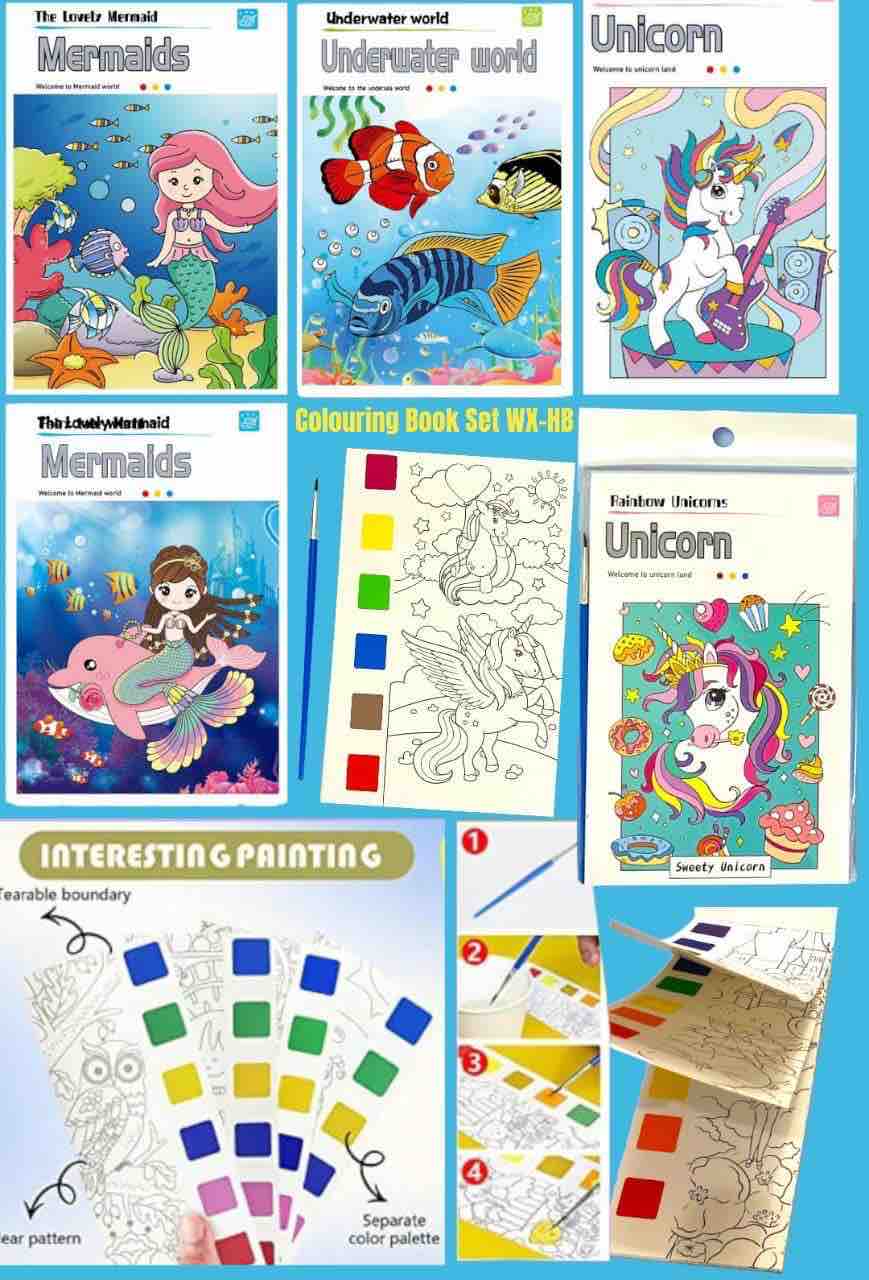 Big water painting book