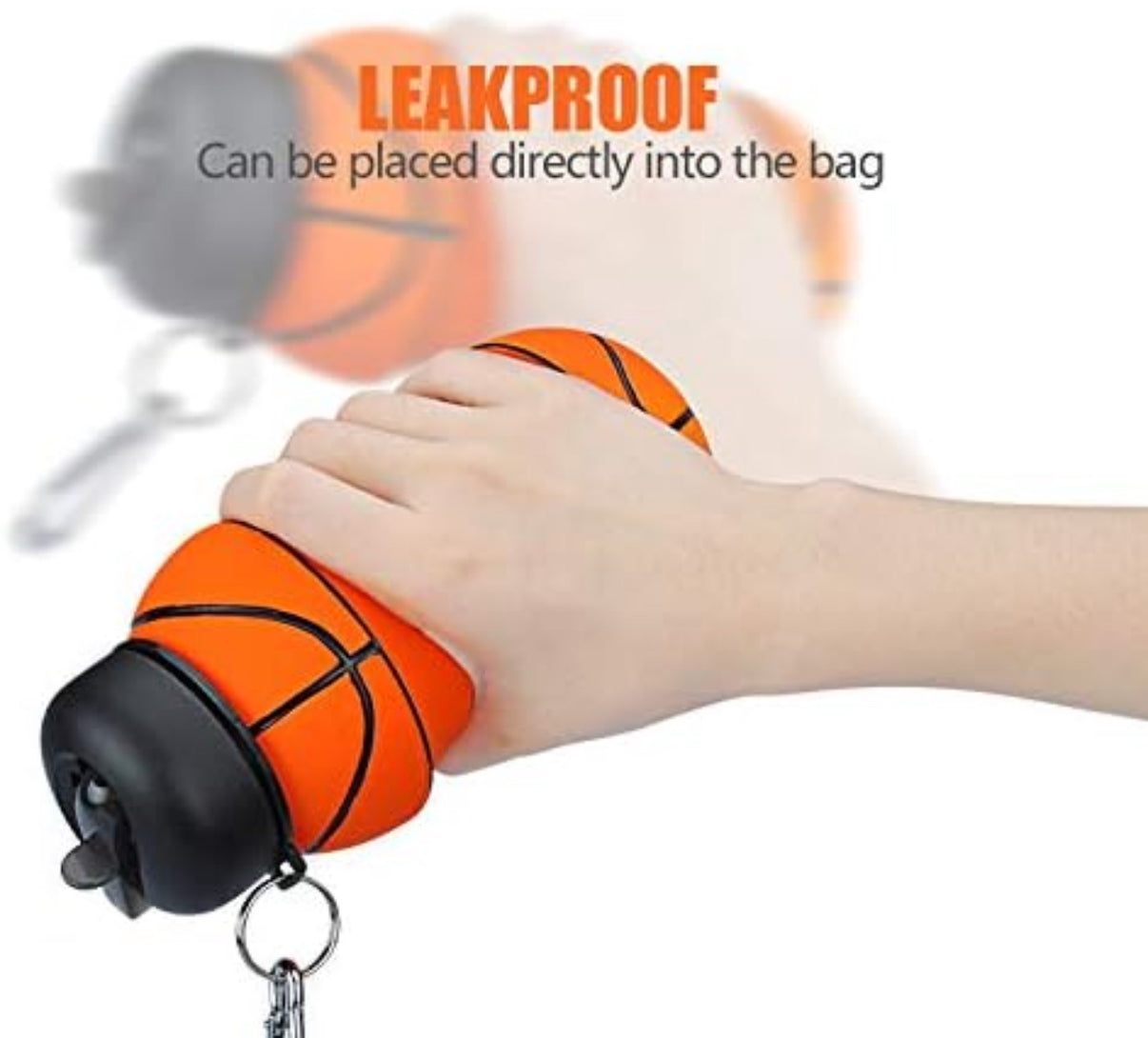 Sports Expandable Silicone Sippers - 550ml