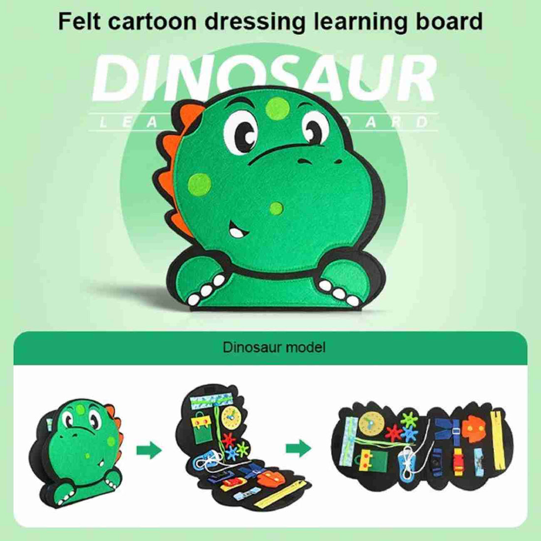 JUMBO DINO TODDLER ACTIVITY SET