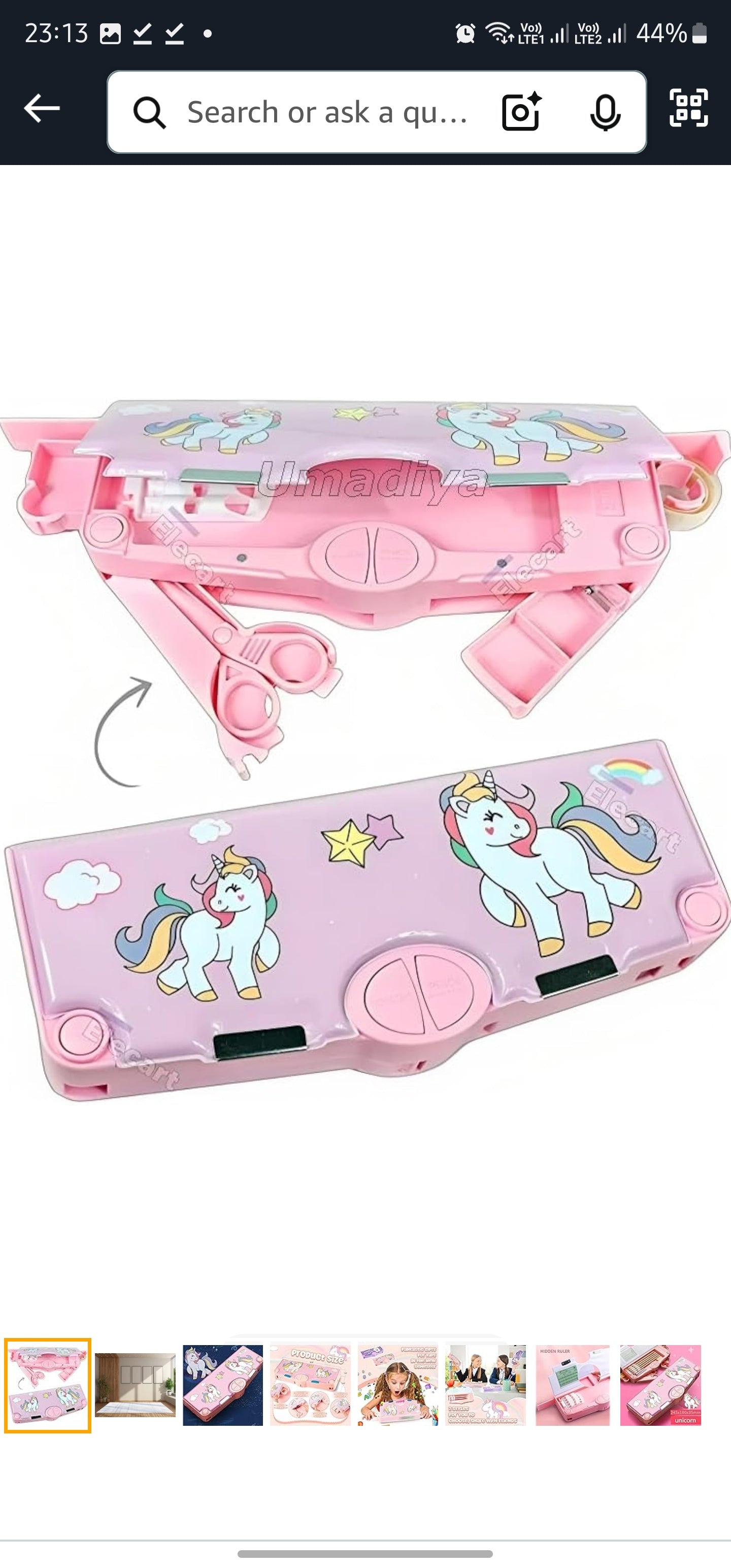 Magnetic Pencil Box for Kids(with art n craft kit)