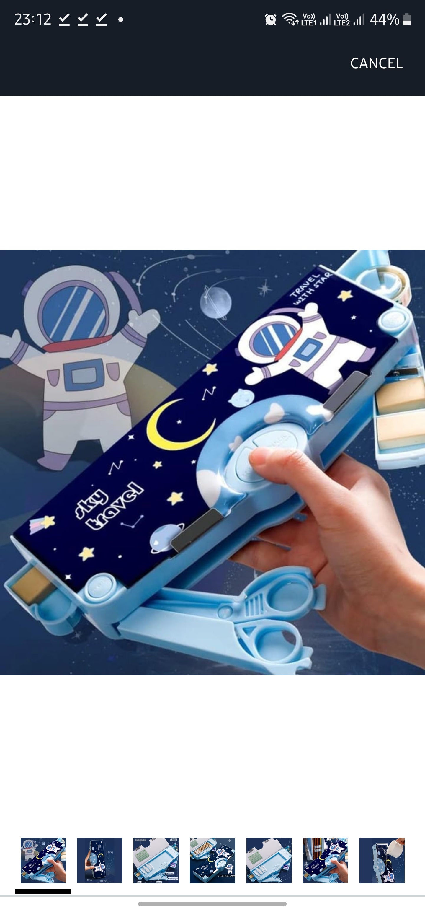 Magnetic Pencil Box for Kids(with art n craft kit)