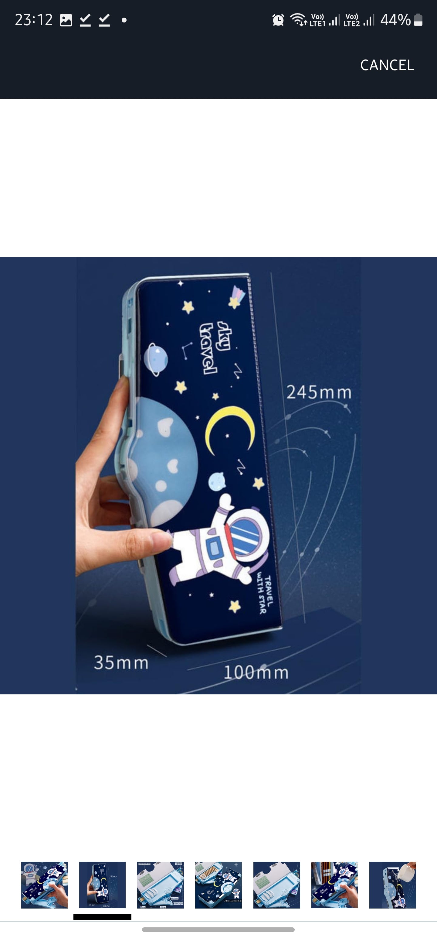 Magnetic Pencil Box for Kids(with art n craft kit)