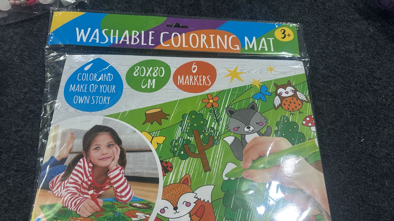 Washable Colouring Mat For Kids