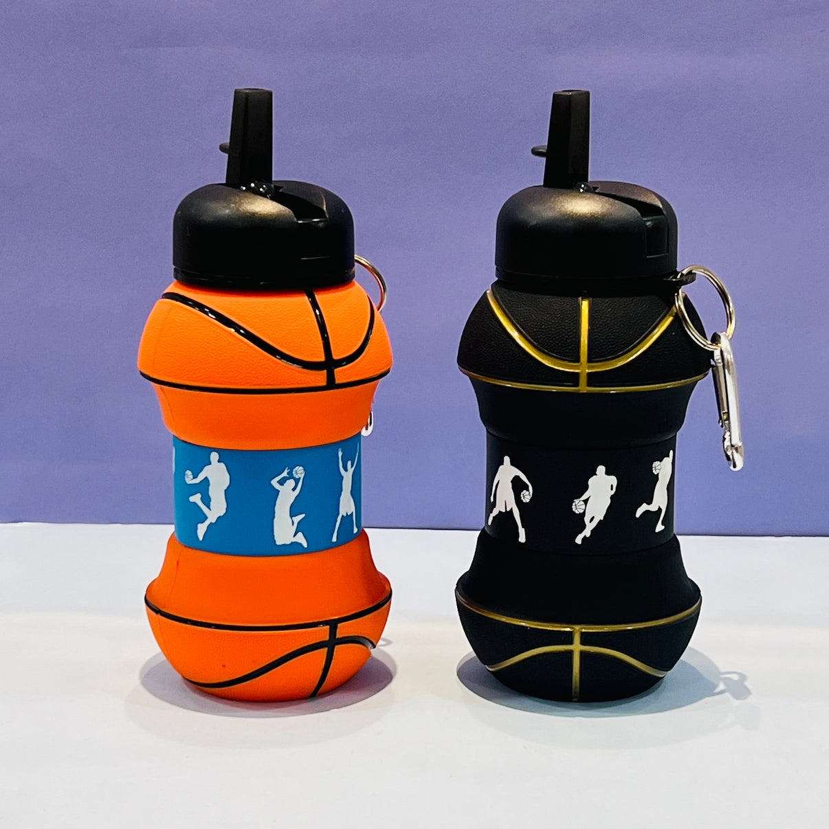 Sports Expandable Silicone Sippers - 550ml