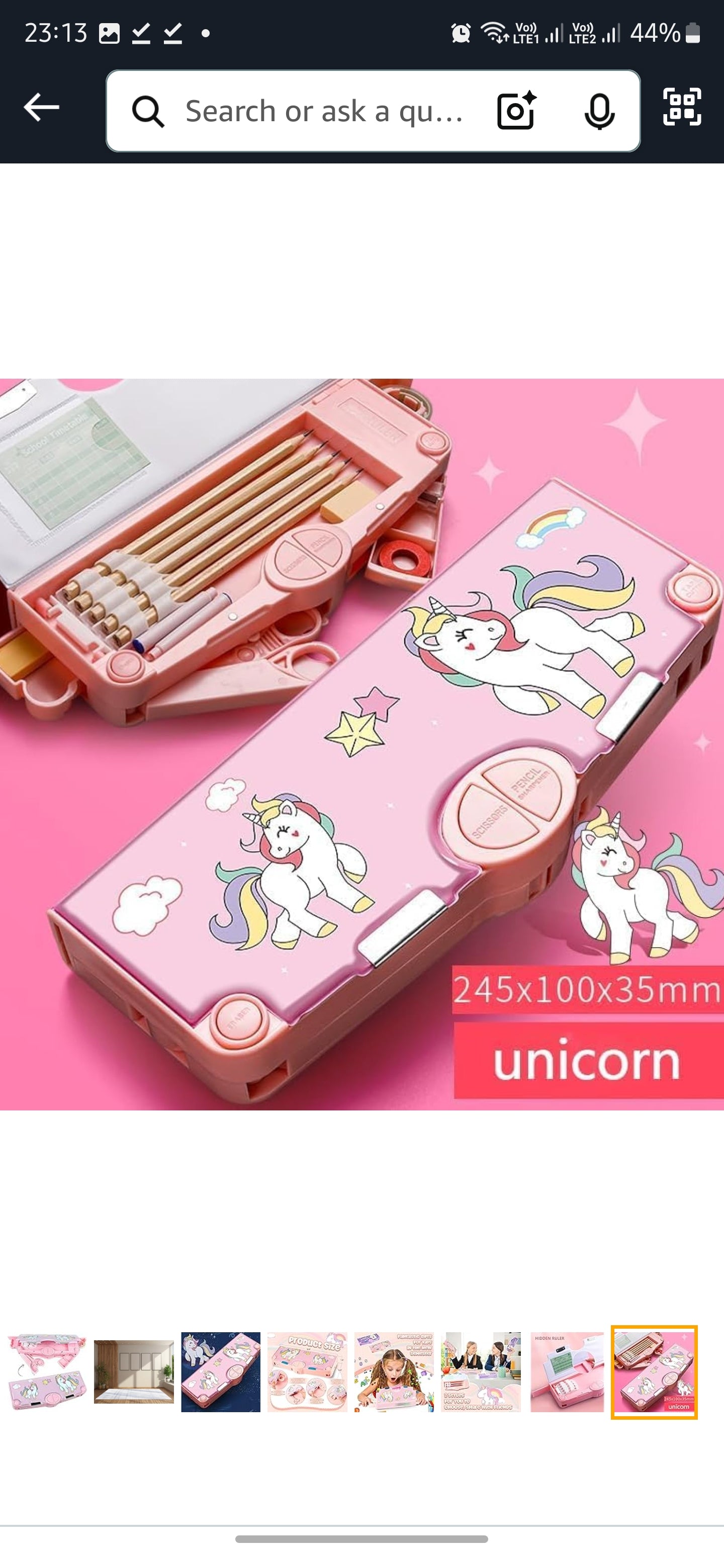 Magnetic Pencil Box for Kids(with art n craft kit)