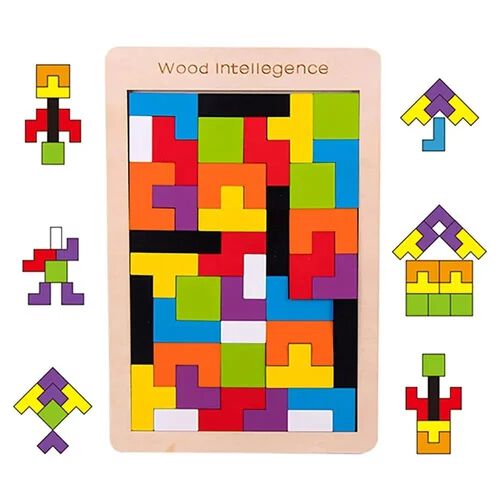 Wooden tetris