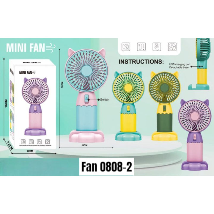 Cute Kat Mini Fan(chargeable)