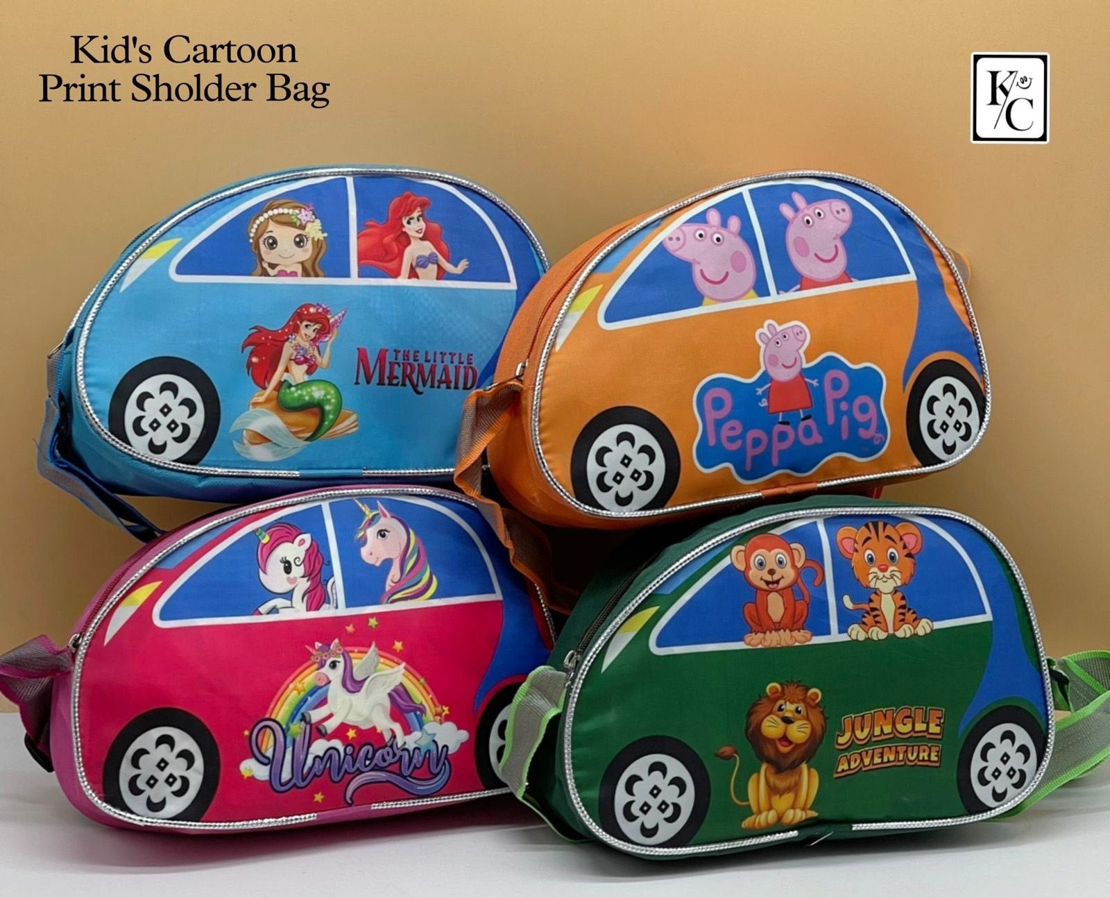 Car shaped sling bag